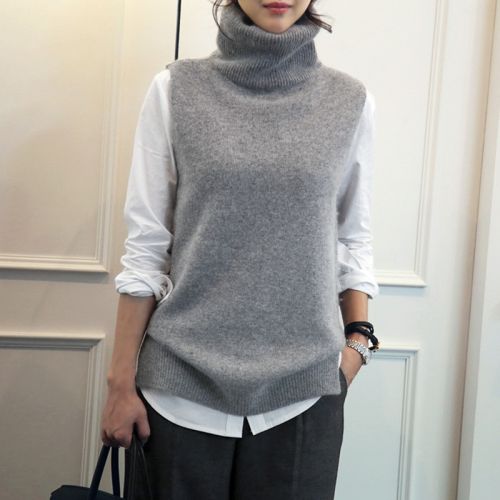 Débardeur hiver femme en Laine - Ref 3177765