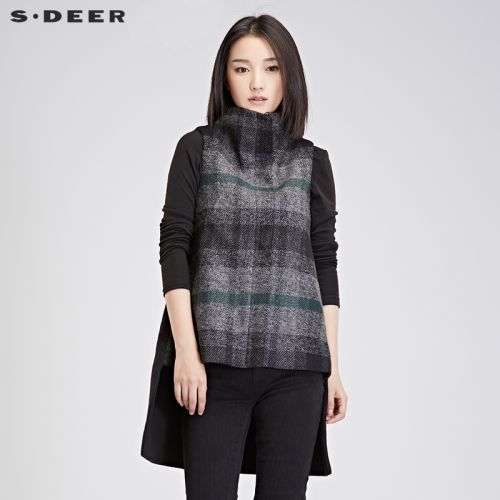 Débardeur hiver femme S.DEER en Laine - Ref 3178302