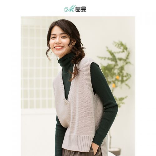 Débardeur hiver femme INMAN en Acrylique - Ref 3178309