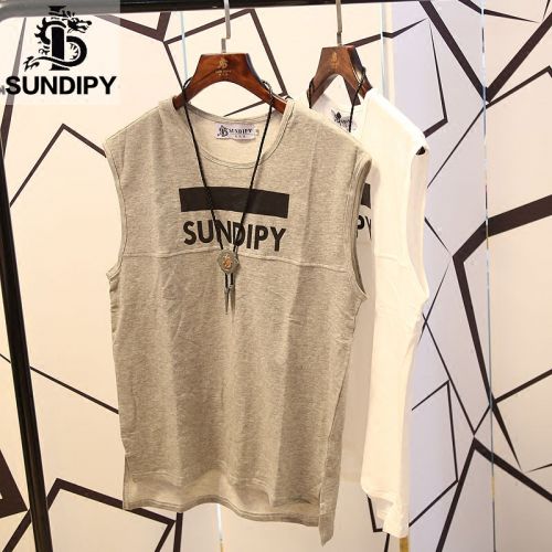Débardeur homme maillot de corps SUNDIPY en coton pour été - Ref 1581757