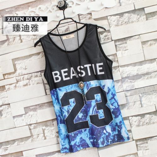 Débardeur homme maillot de corps en polyester pour été - Ref 1581778