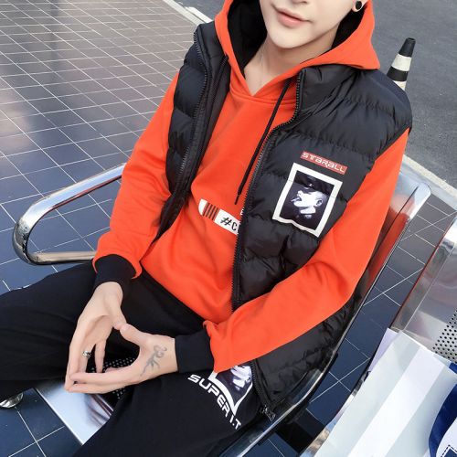 Débardeur homme Cotton vest en polyester pour hiver - Ref 1581781