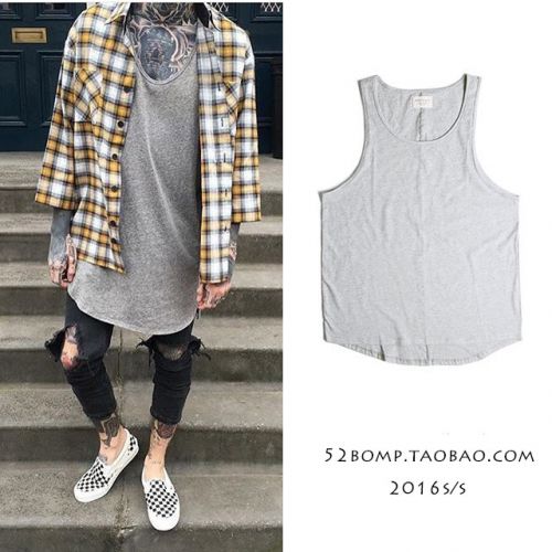 Débardeur homme maillot de corps en CVC pour été - Ref 1581820