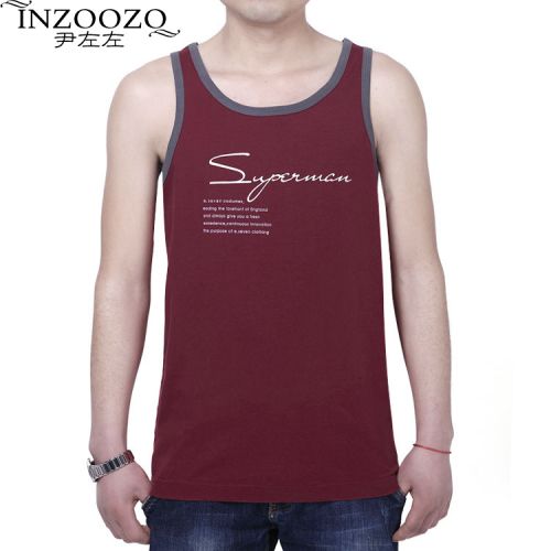 Débardeur homme maillot de corps INZOOZO en coton pour été - Ref 1581822