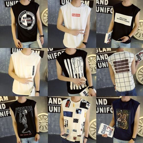 Débardeur homme maillot de corps en coton - Ref 1581854