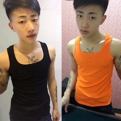 Débardeur homme maillot de corps en coton pour été - Ref 1581856