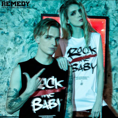 Débardeur homme maillot de corps REMEDY en coton pour été - Ref 1581887