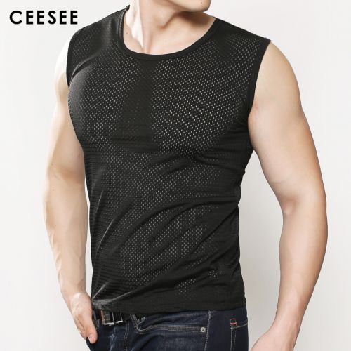 Débardeur homme maillot de corps en nylon - Ref 1581938