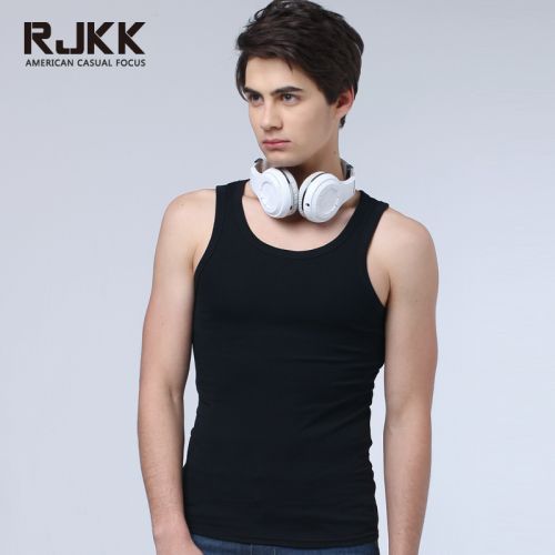 Débardeur homme maillot de corps RJKK en coton pour printemps - Ref 1581968