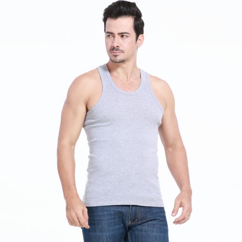 Débardeur homme maillot de corps en coton pour été - Ref 1581996