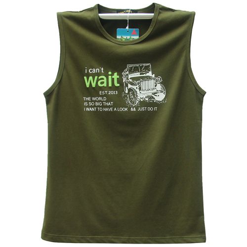 Débardeur homme maillot de corps en coton pour été - Ref 1582001