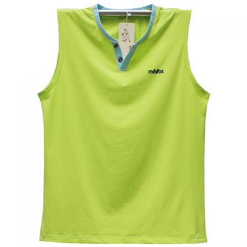 Débardeur homme maillot de corps en coton ammoniac pour été - Ref 1582010