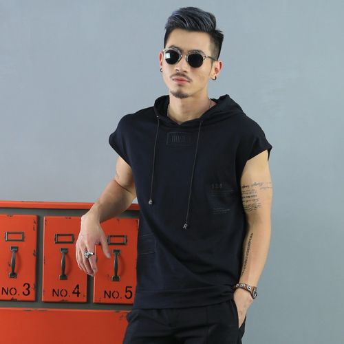 Débardeur homme maillot de corps en coton pour été - Ref 1582028