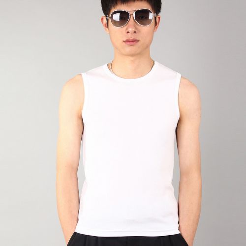 Débardeur homme maillot de corps en coton pour été - Ref 1582030