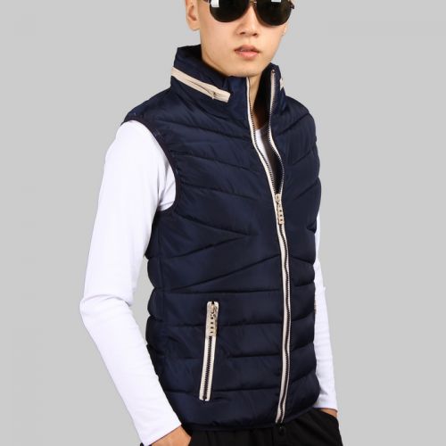 Débardeur homme Cotton vest en polyester pour hiver - Ref 1582037