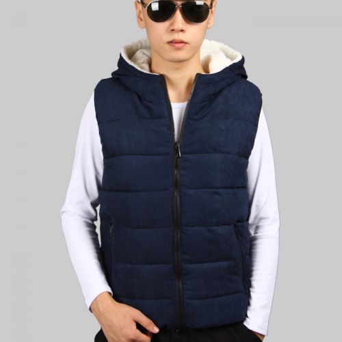 Débardeur homme Cotton vest en tissu de laine, TR, pour hiver - Ref 1582050