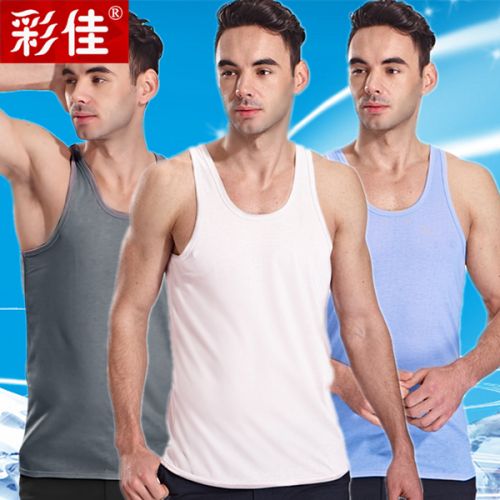 Débardeur homme maillot de corps en coton pour été - Ref 1582063