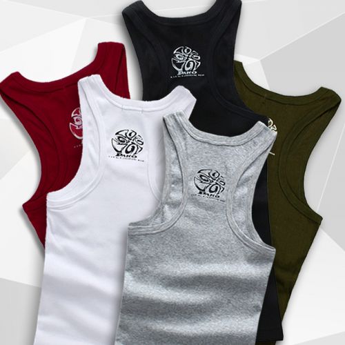Débardeur homme maillot de corps JUST ONE LOVE en coton pour Quatre saisons - Ref 1582067