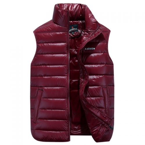 Débardeur homme Woolen gilet en nylon pour hiver - Ref 1582100