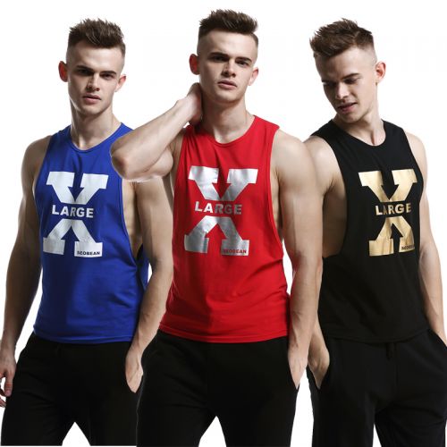 Débardeur homme maillot de corps SEOBEAN en coton pour été - Ref 1582124