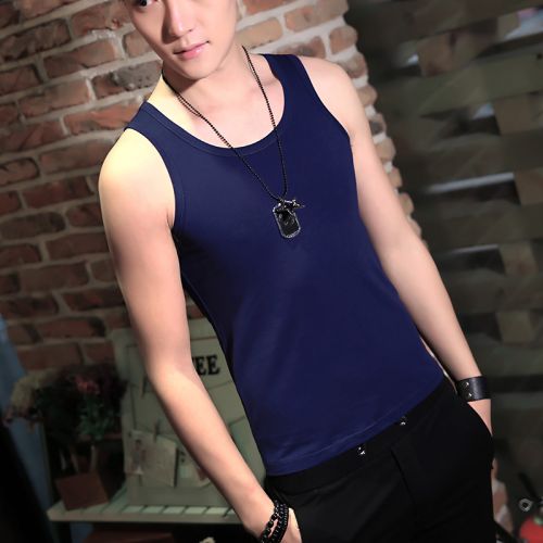 Débardeur homme maillot de corps ZUOLUO CHILDE en coton pour été - Ref 1582152