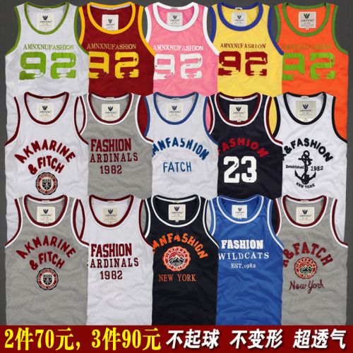 Débardeur homme maillot de corps AMNXNU coton pour été - Ref 1582154