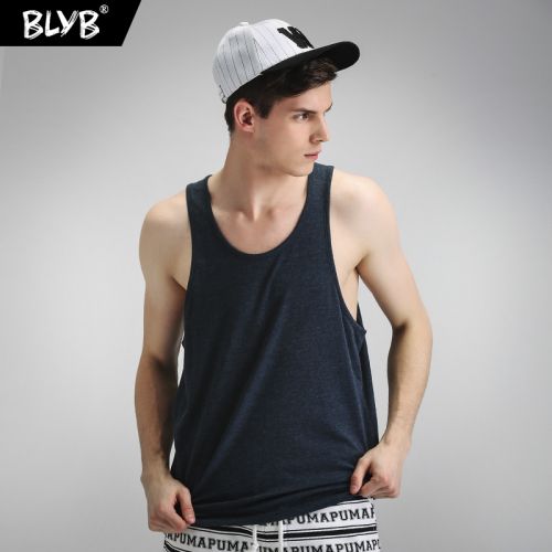 Débardeur homme maillot de corps BLYB8618 en coton pour été - Ref 1582169