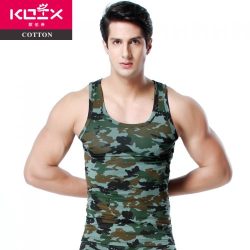 Débardeur homme maillot de corps KOIX Coton fibre élastique polyuréthane spandex pour été - Ref 1582176