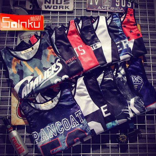 Débardeur homme maillot de corps SOINKU Polyester pour été - Ref 1582183