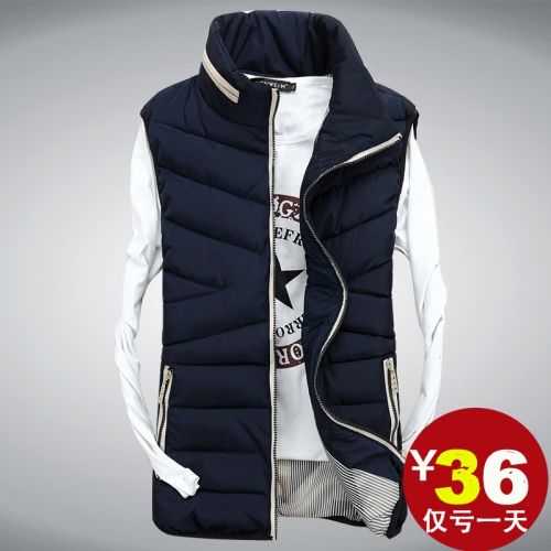 Débardeur homme Cotton vest en coton pour automne - Ref 1582202