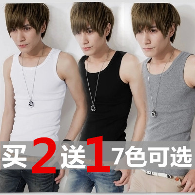 Débardeur homme maillot de corps en polyester pour été - Ref 1582254