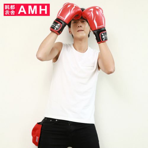 Débardeur homme maillot de corps Coton fibre élastique polyuréthane spandex pour été - Ref 1582274