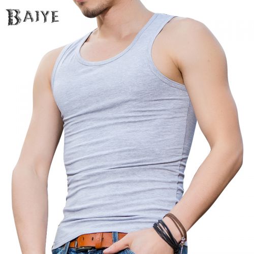Débardeur homme maillot de corps en coton pour été - Ref 1582278