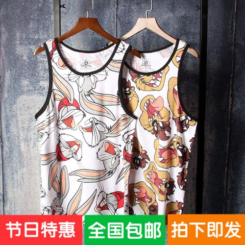 Débardeur homme maillot de corps en coton ammoniac pour été - Ref 1582285