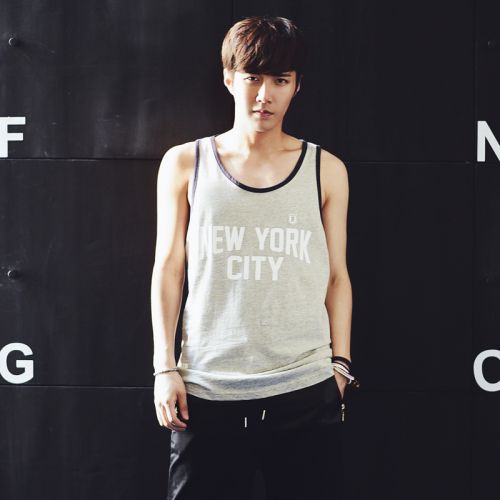 Débardeur homme maillot de corps USCLOTHING A6X9Y en coton pour été - Ref 1582304