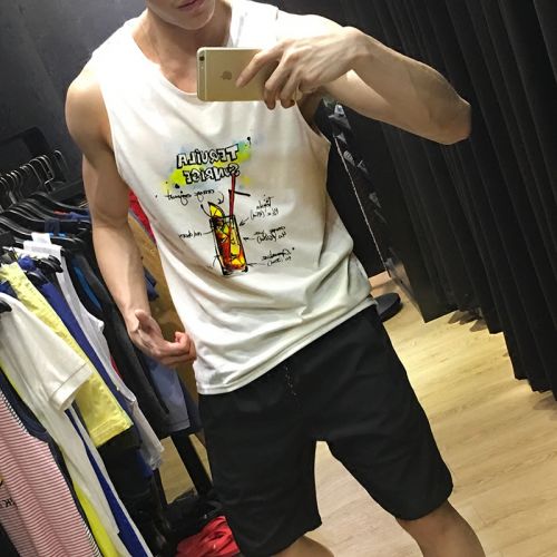 Débardeur homme maillot de corps TOMATOPAPA coton pour été - Ref 1582325