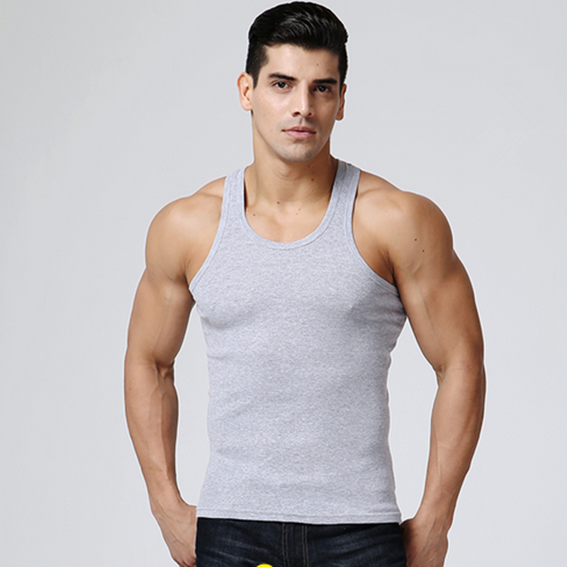 Débardeur homme maillot de corps en coton pour été - Ref 1582339