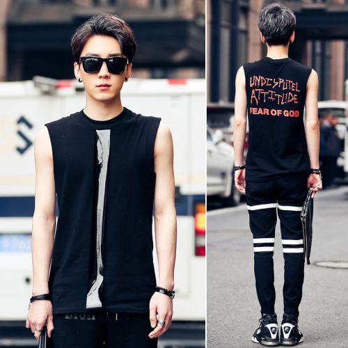 Débardeur homme maillot de corps en CVC pour été - Ref 1582358