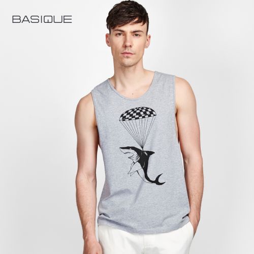 Débardeur homme maillot de corps BASIQUE en coton pour été - Ref 1582373