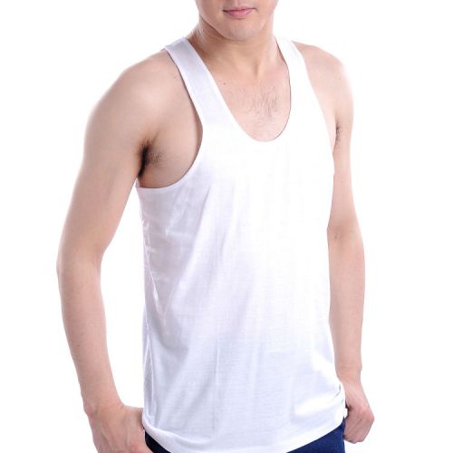Débardeur homme maillot de corps en coton pour été - Ref 1582382