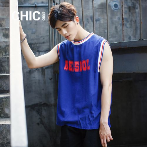 Débardeur homme maillot de corps CHICERRO en coton pour été - Ref 1582412