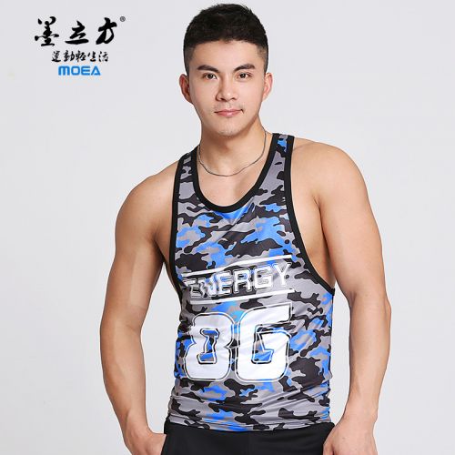 Débardeur homme maillot de corps en polyester pour été - Ref 1582415