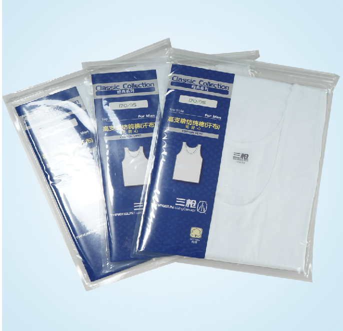 Débardeur homme maillot de corps THREEGUN en coton pour été - Ref 1582432