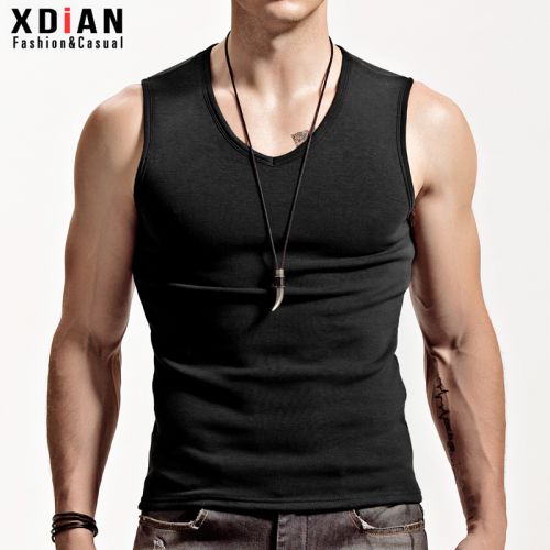 Débardeur homme maillot de corps XDIAN Coton fibre élastique polyuréthane spandex pour hiver - Ref 1582515