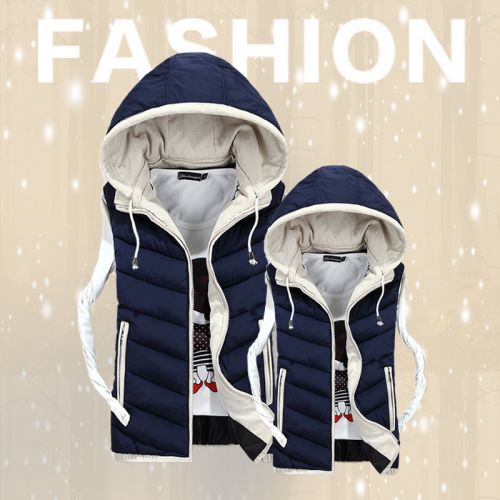 Débardeur homme Cotton vest en polyester pour automne - Ref 1582532