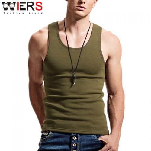 Débardeur homme maillot de corps WIER'S Coton fibre élastique polyuréthane spandex pour hiver - Ref 1582534