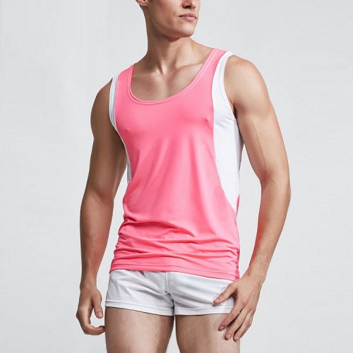 Débardeur homme maillot de corps SUPERBODY en acrylique pour été - Ref 1582554