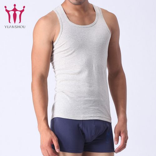 Débardeur homme maillot de corps en coton pour été - Ref 1582565