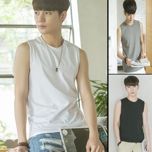 Débardeur homme maillot de corps COLUMTOMY Coton Polyester pour été - Ref 1582621