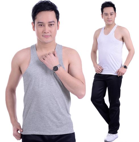 Débardeur homme maillot de corps en coton pour été - Ref 1582681